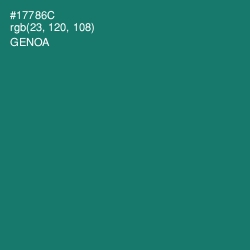 #17786C - Genoa Color Image