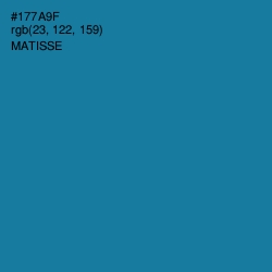 #177A9F - Matisse Color Image