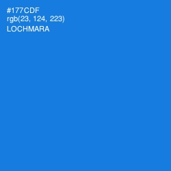 #177CDF - Lochmara Color Image