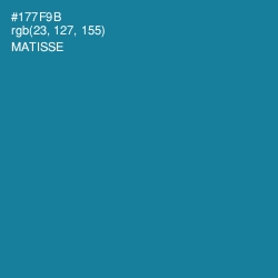 #177F9B - Matisse Color Image