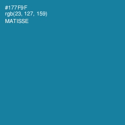 #177F9F - Matisse Color Image