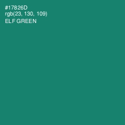 #17826D - Elf Green Color Image