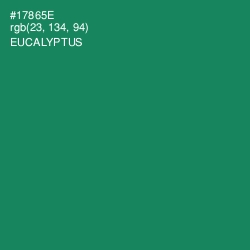 #17865E - Eucalyptus Color Image