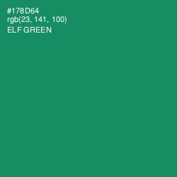 #178D64 - Elf Green Color Image