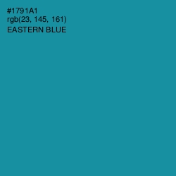 #1791A1 - Eastern Blue Color Image