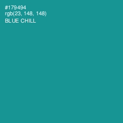 #179494 - Blue Chill Color Image