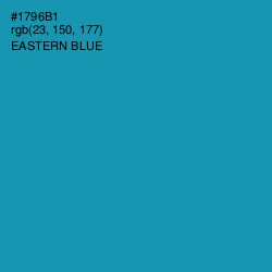 #1796B1 - Eastern Blue Color Image