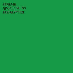 #179A48 - Eucalyptus Color Image