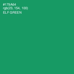 #179A64 - Elf Green Color Image