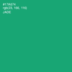 #17A674 - Jade Color Image