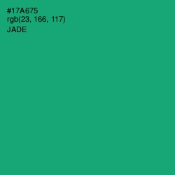 #17A675 - Jade Color Image