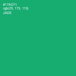 #17AD71 - Jade Color Image
