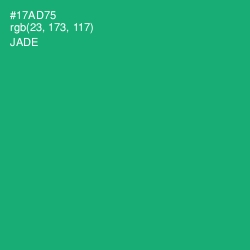 #17AD75 - Jade Color Image