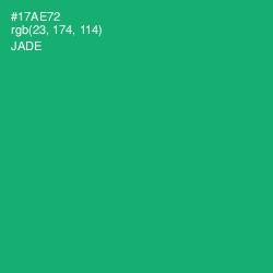 #17AE72 - Jade Color Image