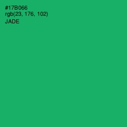 #17B066 - Jade Color Image