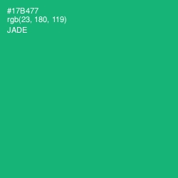 #17B477 - Jade Color Image