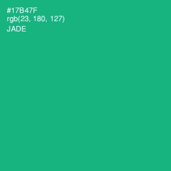 #17B47F - Jade Color Image