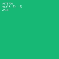 #17B776 - Jade Color Image