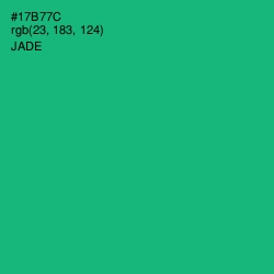 #17B77C - Jade Color Image