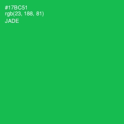 #17BC51 - Jade Color Image