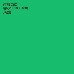 #17BC6C - Jade Color Image