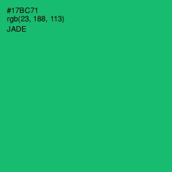 #17BC71 - Jade Color Image