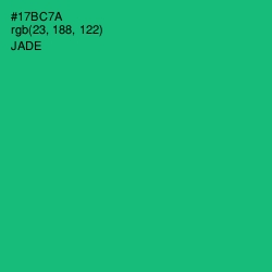 #17BC7A - Jade Color Image