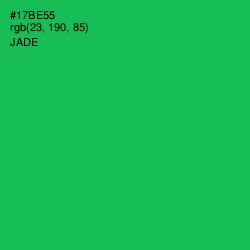 #17BE55 - Jade Color Image