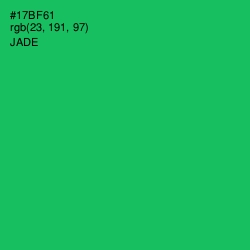 #17BF61 - Jade Color Image