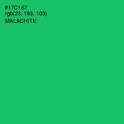 #17C167 - Malachite Color Image