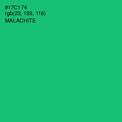 #17C174 - Malachite Color Image