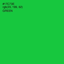 #17C73E - Green Color Image