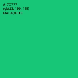 #17C777 - Malachite Color Image