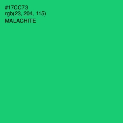 #17CC73 - Malachite Color Image