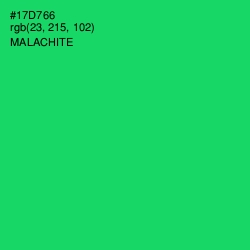 #17D766 - Malachite Color Image