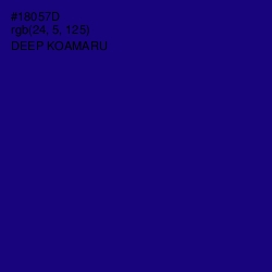 #18057D - Deep Koamaru Color Image