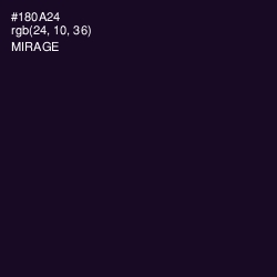 #180A24 - Mirage Color Image