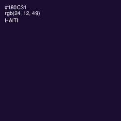 #180C31 - Haiti Color Image