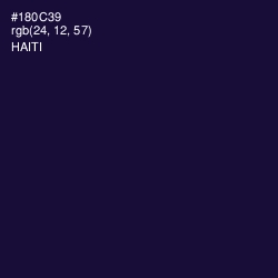 #180C39 - Haiti Color Image