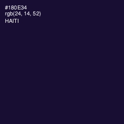 #180E34 - Haiti Color Image