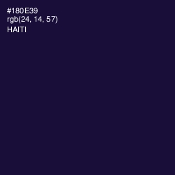 #180E39 - Haiti Color Image