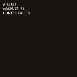 #181513 - Hunter Green Color Image