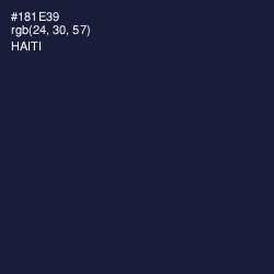#181E39 - Haiti Color Image