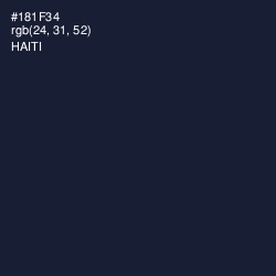 #181F34 - Haiti Color Image