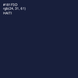 #181F3D - Haiti Color Image