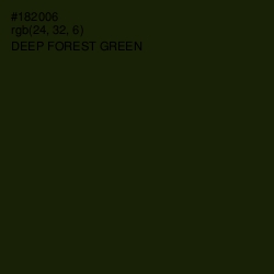 #182006 - Deep Forest Green Color Image