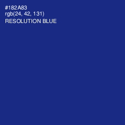 #182A83 - Resolution Blue Color Image