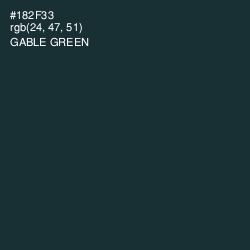 #182F33 - Gable Green Color Image