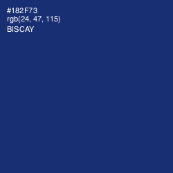 #182F73 - Biscay Color Image