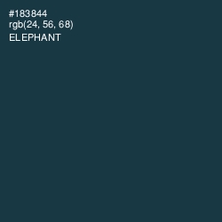 #183844 - Elephant Color Image